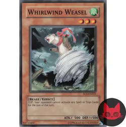 Yugioh Whirlwind Weasel EOJ-EN025 Common NM - Image 1
