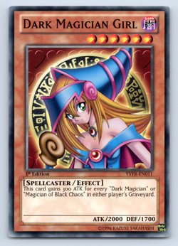 Dark Magician Girl - YSYR-EN011 - Common - 1st Edition Yugioh - Image 1