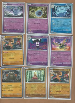 Pokemon TCG White Flare 30 diff. reverse halo and halo cards All NM - Image 2