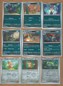 Pokemon TCG White Flare 30 diff. reverse halo and halo cards All NM - Image 3