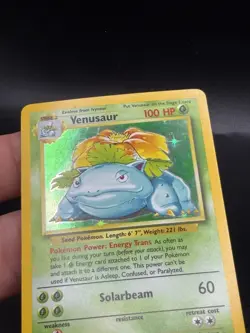 Pokemon Card TCG Venusaur Base Set 15/102 Holo 1999-2000 Wizards Base Set LP EL3 - Image 3