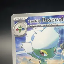 Pokemon Card Cynthia's Roserade 184/182 SV10: Destined Rivals - Image 2