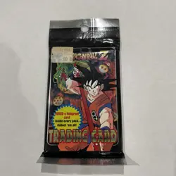 Dragon ball z trading cards series 1 ONE booster pack 1996 new sealed - Image 1
