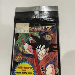 Dragon ball z trading cards series 1 ONE booster pack 1996 new sealed - Image 3