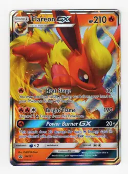 Pokemon Card Flareon GX SM171 Holo Black Star Promo Pack fresh - Image 1