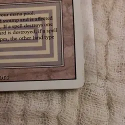 MTG Revised Edition Scrubland! 1994 Vintage Magic! - Image 3