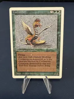 MTG - Magic The Gathering - Cockatrice - Revised - LP/EX! - Image 1