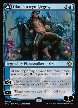 Oko, Lorwyn Liege-Lorwyn Eclipsed-Regular-61-NM - Image 1