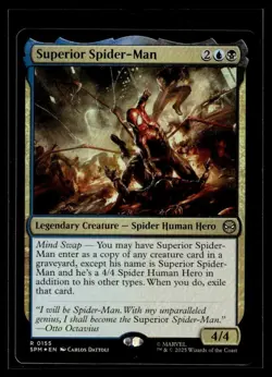 2025 Magic The Gathering - Marvel's Spiderman (Foil) Superior Spider-Man Rare - Image 1