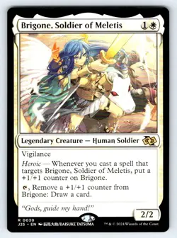 Brigone, Soldier of Meletis (Anime) R Foundations Jumpstart 30 NM - Image 1