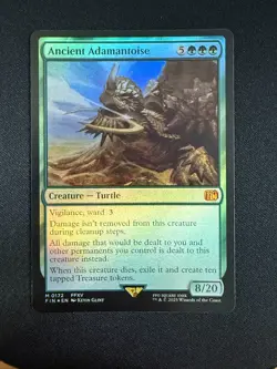 Ancient Adamantoise (FOIL) - Final Fantasy (MTG) NM - Image 1