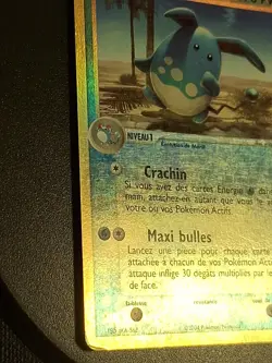 carte pokemon Azumarill 30/100 Holo Ex Tempete De Sable - Image 2