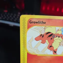 Pokemon TCG Growlithe Vintage WOTC Card 51/147 Aquapolis 2002 LP+ - Image 2
