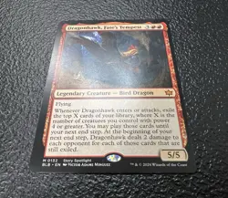 Dragonhawk, Fate’s Tempest Bloomburrow Mythic Rare Non-Foil MTG #132 VLP/NM x1 - Image 5