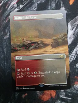 Battlefield Forge (Borderless) - The Brothers' War (297) NM [BRO] - Image 1