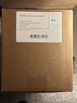 Pokemon TCG 2022 Boltund V Box CASE (6 Boxes) SEALED! - Image 1