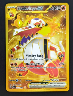 Pokemon TCG Skeledirge ex 272/193 SV Paldea Evolved Hyper Rare Near Mint NM - Image 1