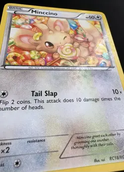 Minccino RC18/RC25 Legendary Treasures Radiant Collection Pokemon TCG MP - Image 2