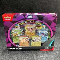 POKEMON TCG: Ex Tera Team Premium Collection, Sealed Box has Dents - Image 1