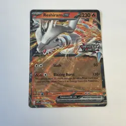 Pokemon TCG Reshiram Ex- 020/086 - White Flare STAMPED Promo - Image 1