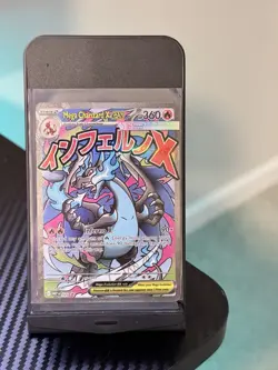 Pokemon Mega Charizard X EX Me: Mega Evolution Promo Holo 023 360HP English - Image 2