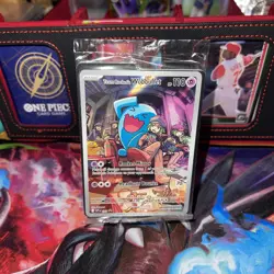Pokemon TCG Team Rockets Wobbuffet 203 Destined Rivals ETB Promo, Sealed - Image 1