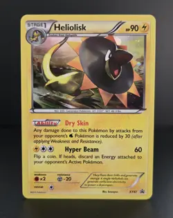 Pokemon TCG - HELIOLISK - XY47 - COSMOS HOLO - BLACK STAR PROMO - 2015 - LP/NM - Image 1