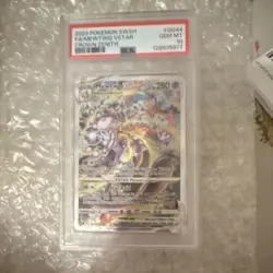 Pokemon Mewtwo VSTAR GG44/GG70 Crown Zenith Ultra Rare Holo PSA 10 - Image 1