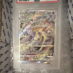 Pokemon Mewtwo VSTAR GG44/GG70 Crown Zenith Ultra Rare Holo PSA 10 - Image 4
