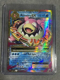 Pokemon TCG M Slowbro EX Mega XY Evolutions Ultra Rare Holo 27/108 Pack Fresh - Image 1