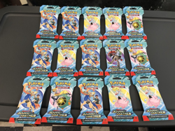 Pokemon Journey Together Sleeved Booster Pack Lot of 15 - all 15 sealed - Image 1