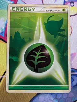 Celebi Grass Energy - Pokemon HeartGold SoulSilver Japanese Non Holo - Image 1