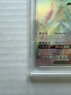 POKEMON ULTRA PRISM CELESTEELA GX #162 SECRET RARE HOLO PSA 10 Magcargo Lot - Image 4