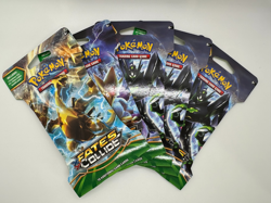 5 Sleeved Pokemon TCG XY Fates Collide Booster Packs - Sealed - Image 1