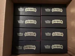 22 EMPTY Pokemon Lost Origin TCG Elite Trainer Box ETB (NO CONTENTS) - Image 1