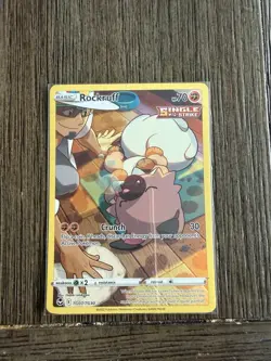 Pokemon Rockruff Ultra Rare SWSH12: Silver Tempest Trainer Gallery TG07/TG30 NM - Image 1