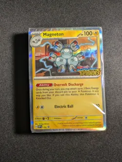 Pokemon Magneton SVP 153 Surging Sparks Prerelease Promo Sealed Deck Sealed - Image 1
