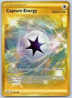 Capture Energy (Secret) 201/189 (NM) - SWSH03: Darkness Ablaze Pokemon TCG - Image 1