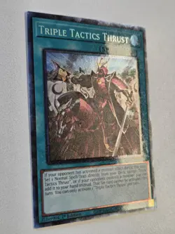 Triple Tactics Thrust (PCR) RA03-EN072 Prismatic Collector's Rare Yugioh Bonanza - Image 2