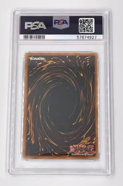 YuGiOh Exodia the Forbidden One MC1-EN001 Master Coll. Volume1 Secret Rare PSA 7 - Image 2