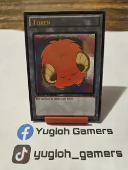 Yu-Gi-Oh Token LC04 EN005 Limited Edition Ultra Rare Light Played - Image 1