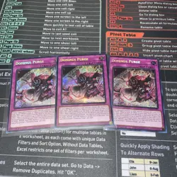 Yugioh Dominus Purge MP25-EN095 prismatic secret rare x3 - Image 1
