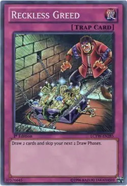Reckless Greed-Super Rare - Unlimited - LCYW-EN285 - Legendary Collection 3: ... - Image 1