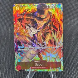 Sabo - OP05-007 - Illustration Box Vol.5 - SR - One Piece Promotion Cards - Image 1