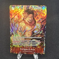 Portgas.D.Ace - ST15-005 - SR - Illustration Box Vol.5 - One Piece Promo Card - Image 1