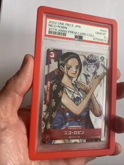 Nico Robin Alt Art | PSA 10 | 25th Anniversary | ST01-008 | One Piece TCG | JP - Image 2