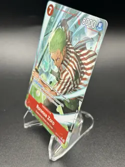 One Piece Roronoa Zoro (015) (Alternate Art) The Azure Sea’s Seven OP14 - Image 4