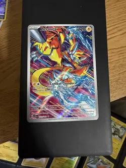 Pokemon Zeraora Illustration Rare SV07 Stellar Crown Holo 120 HP 151/142 Card - Image 1