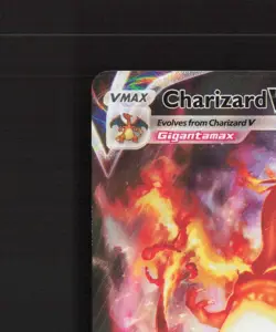 Charizard VMAX SWSH261 Sword & Shield Full Art Black Star Promo Pokemon Card DMG - Image 3