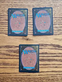 3x Magic the Gathering Strip Mine 4th Edition Land Card -NM - Image 2